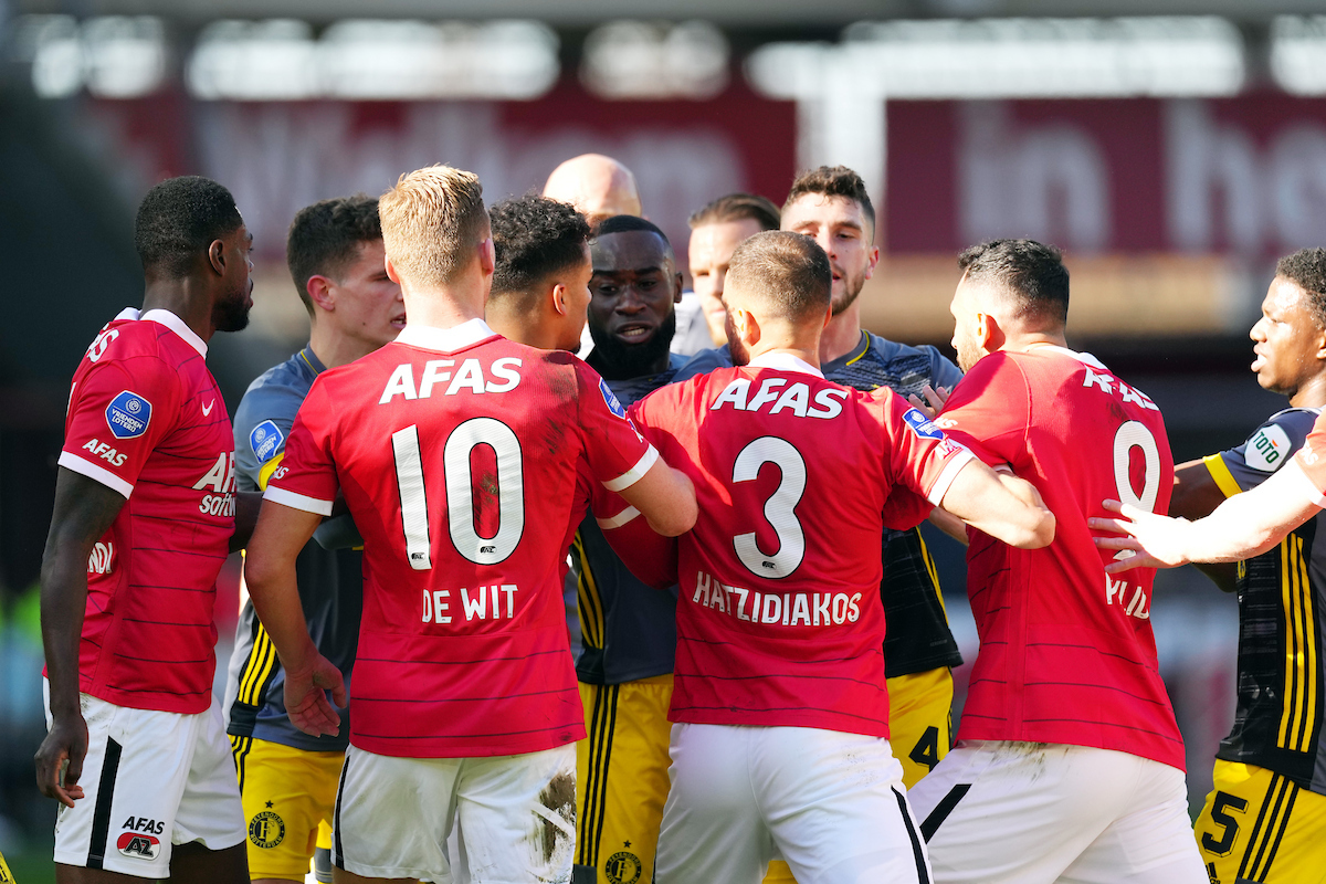 Zo verliepen de vijf voorgaande edities van AZ – Feyenoord