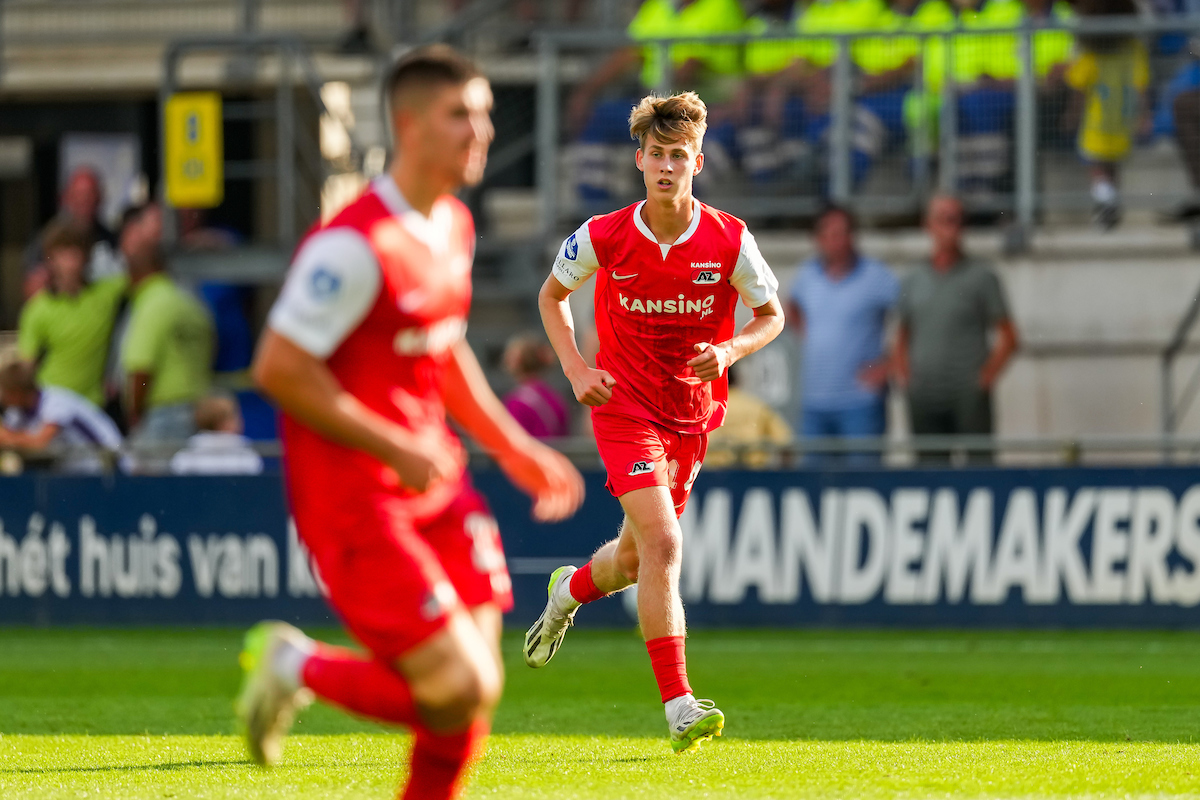 Dave Kwakman op de weg terug van zijn enkelblessure