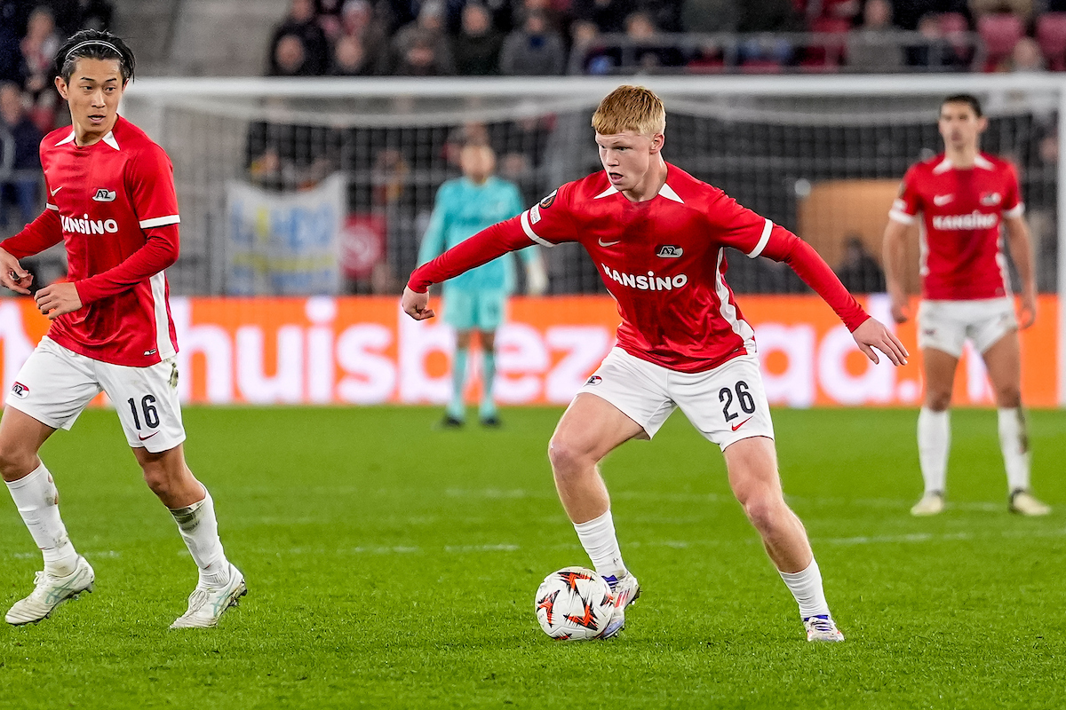 Mayckel Lahdo bezorgt AZ drie late punten tegen Heracles