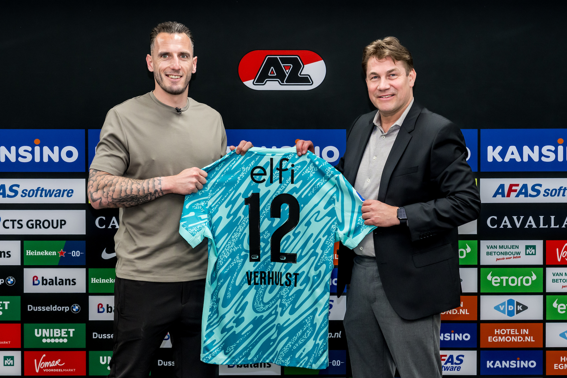 Huiberts verlengt vrolijk door: ook Verhulst langer bij de club