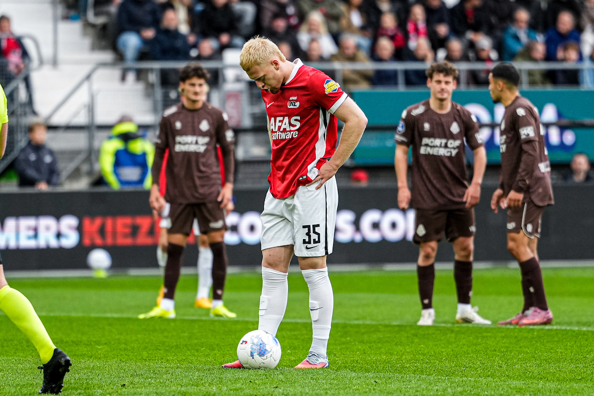 AZ spoelt kater weg met nipte overwinning op Telstar
