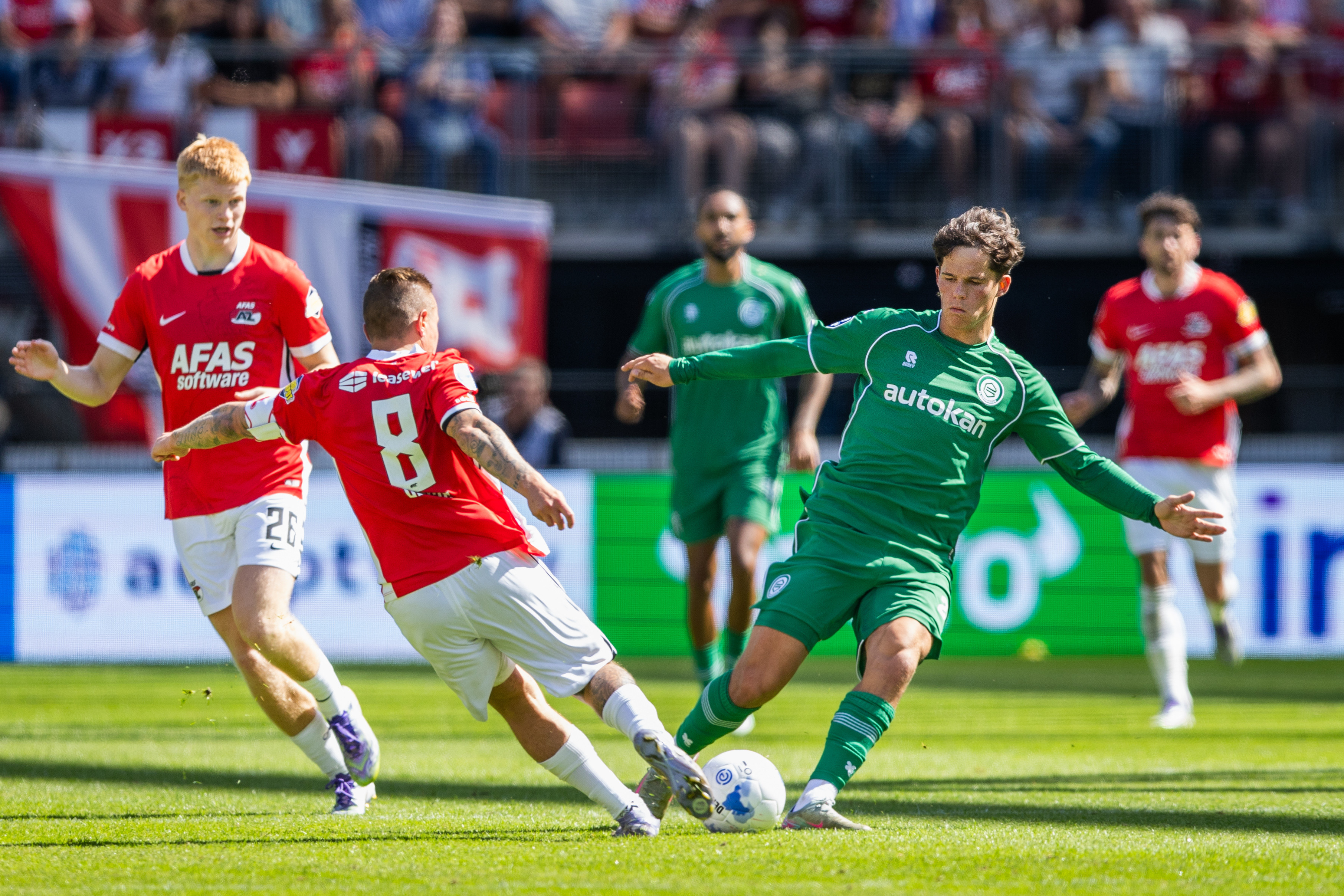 AZ richt pijlen op Thom van Bergen: FC Groningen-spits in beeld als versterking