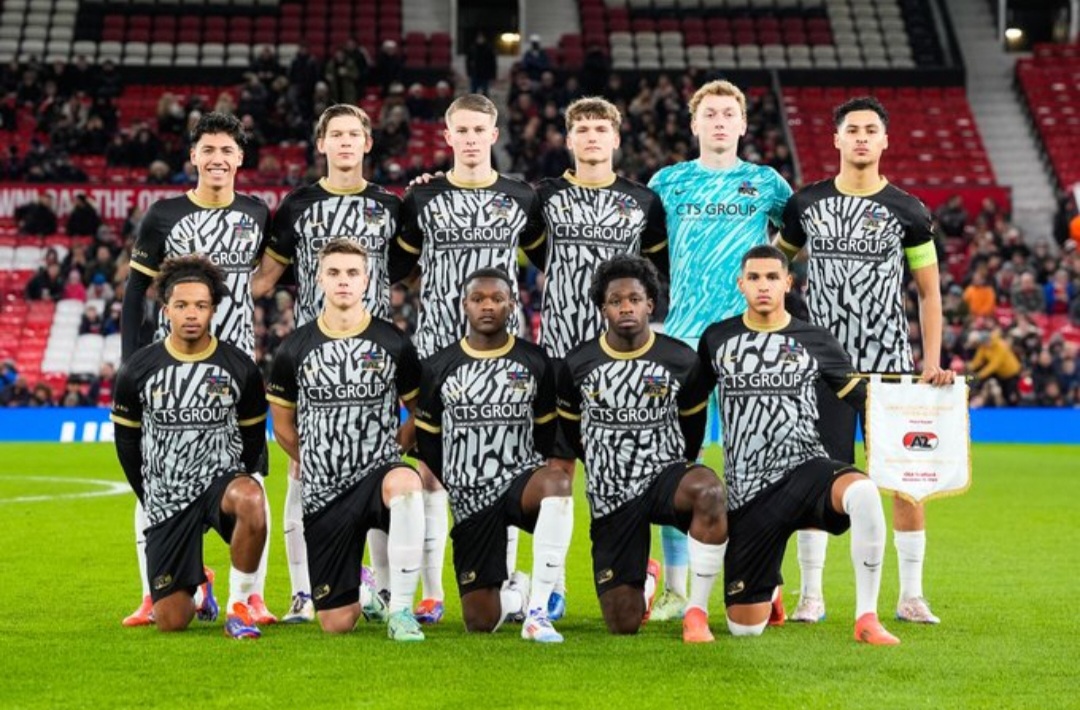 AZ 019 houdt stand in Manchester en gaat naar de volgende ronde van de Youth League