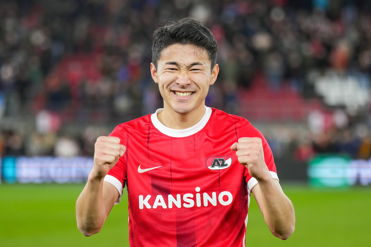 Sugawara neemt afscheid voorafgaand aan AZ - Groningen