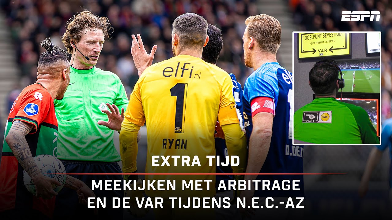 Extra Tijd NEC - AZ | Discutabele terugspeelbal en buitenspelgoal? Kijk & luister mee!