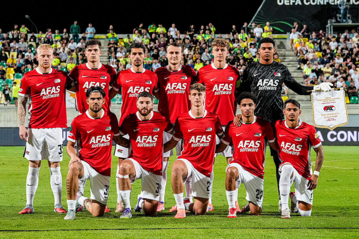35ste met een doelsaldo van -4 | Zo staat AZ ervoor in de Conference League