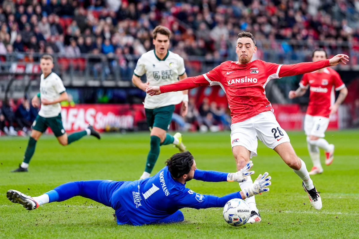 Zuinig AZ rekent in eigen huis af met Fortuna Sittard