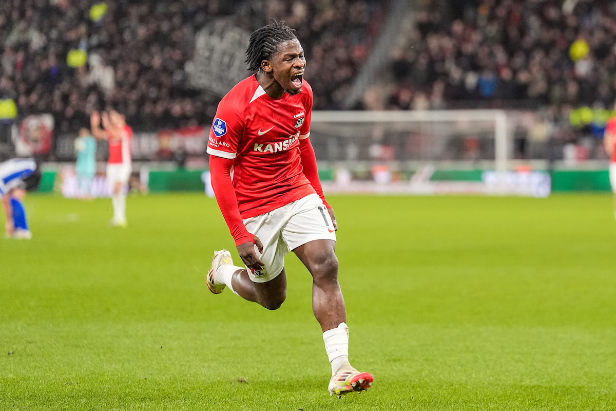 Jayden Addai neemt zondag afscheid van AZ-supporters