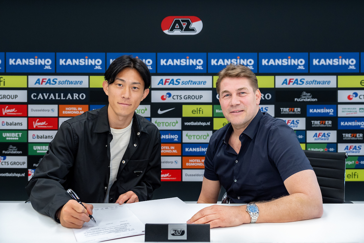 AZ presenteert Seiya Maikuma