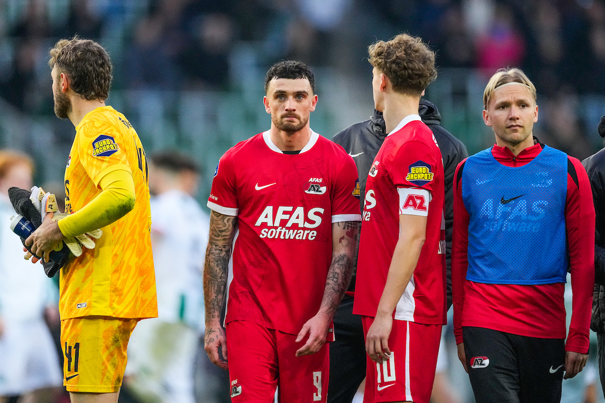 AZ lijdt harde nederlaag in Groningen