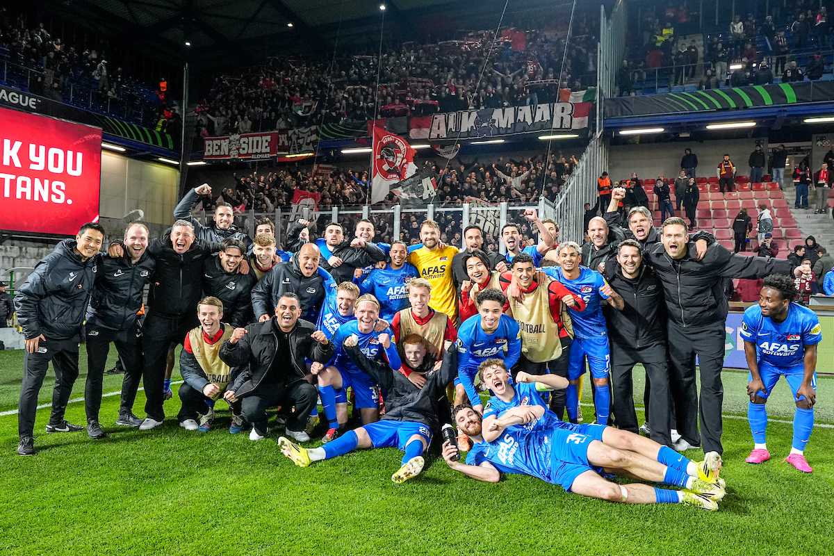 Historische uitzege AZ in Praag: 'Maar niet de allermooiste'