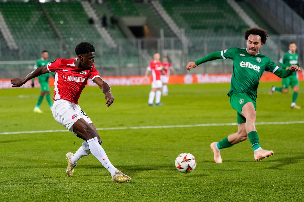 AZ geeft overwinning uit handen in Razgrad