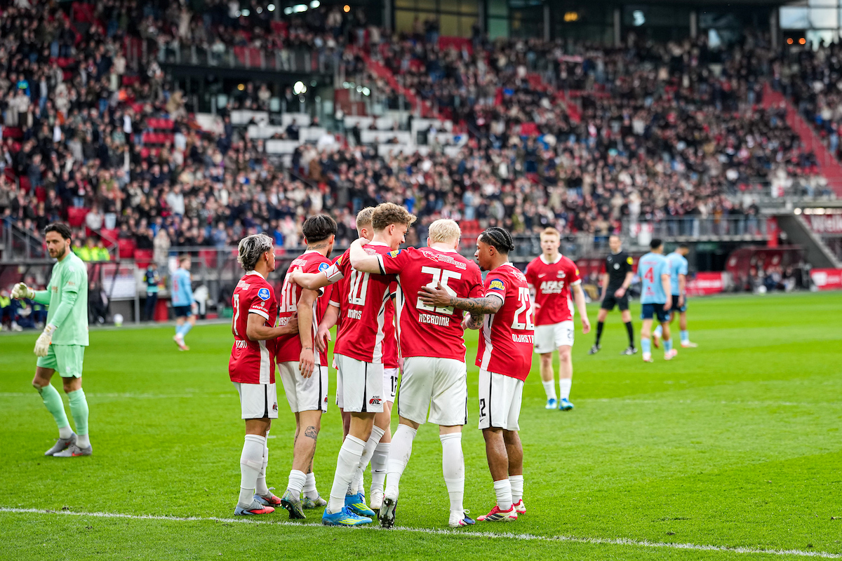 Bliksemstart opmaat voor zorgeloze avond voor AZ tegen Fortuna