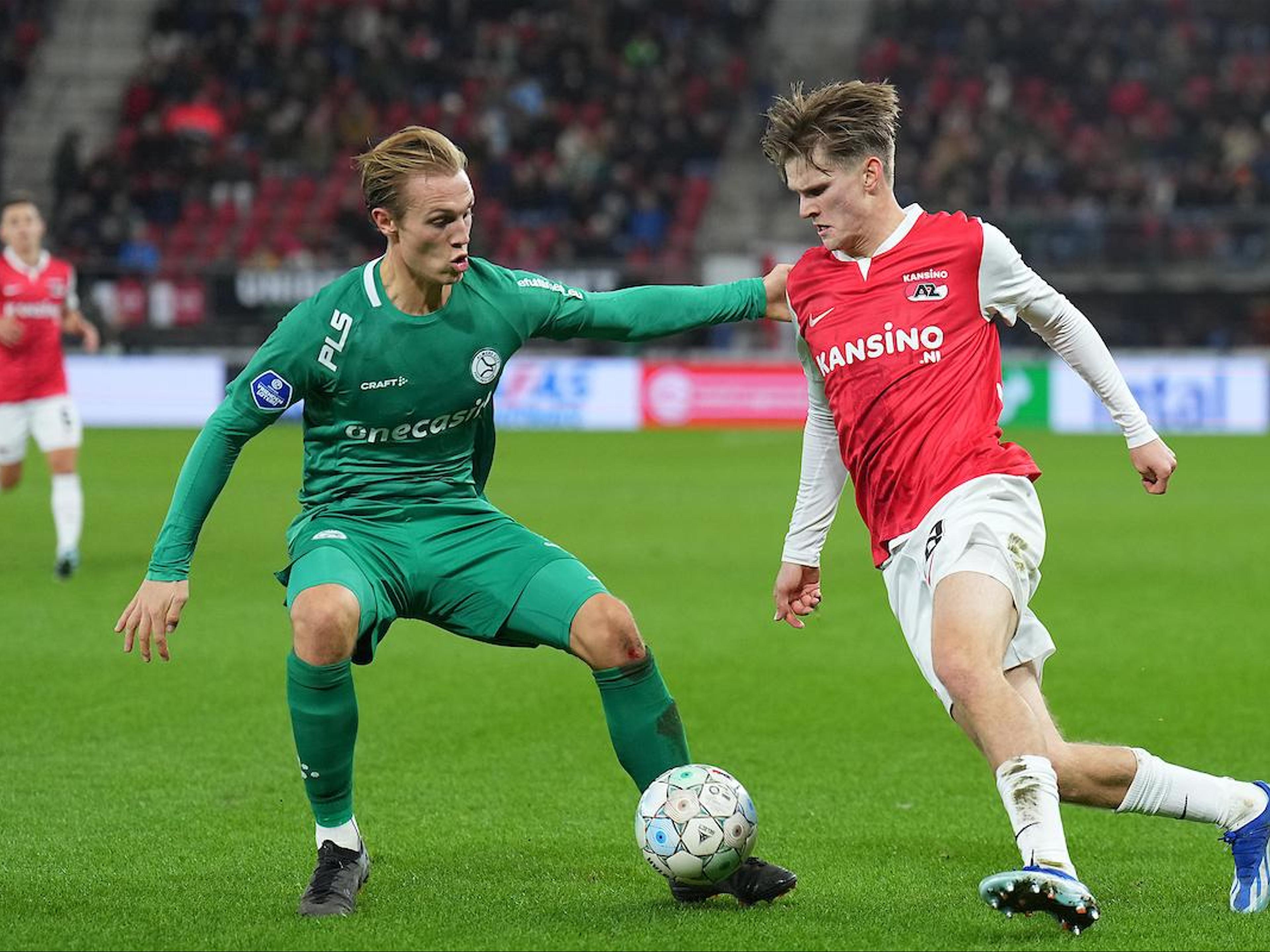 De selectie op rapport: de linksbacks