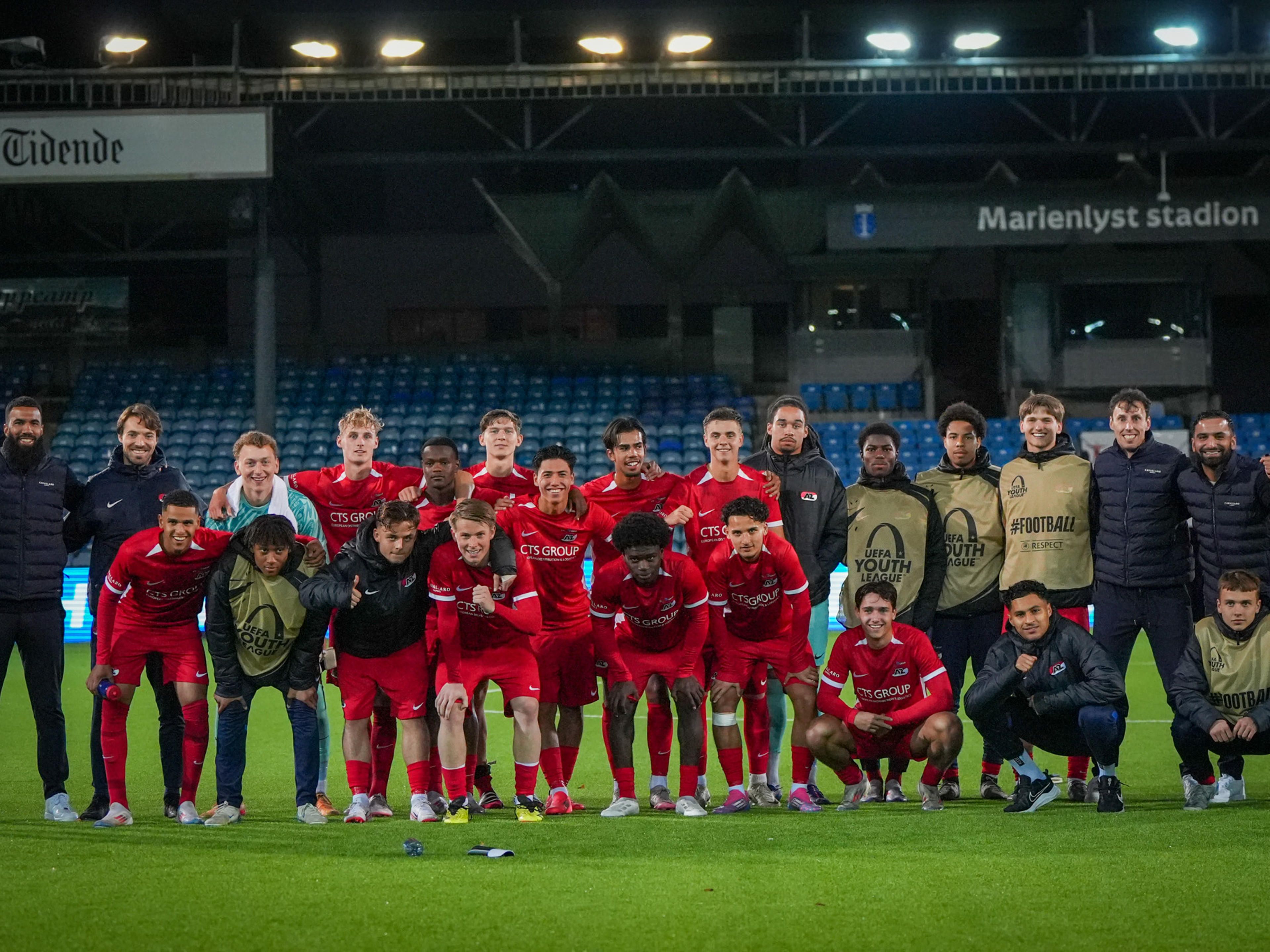 AZ Onder 19 wint overtuigend in Noorwegen van Strømsgodset IF