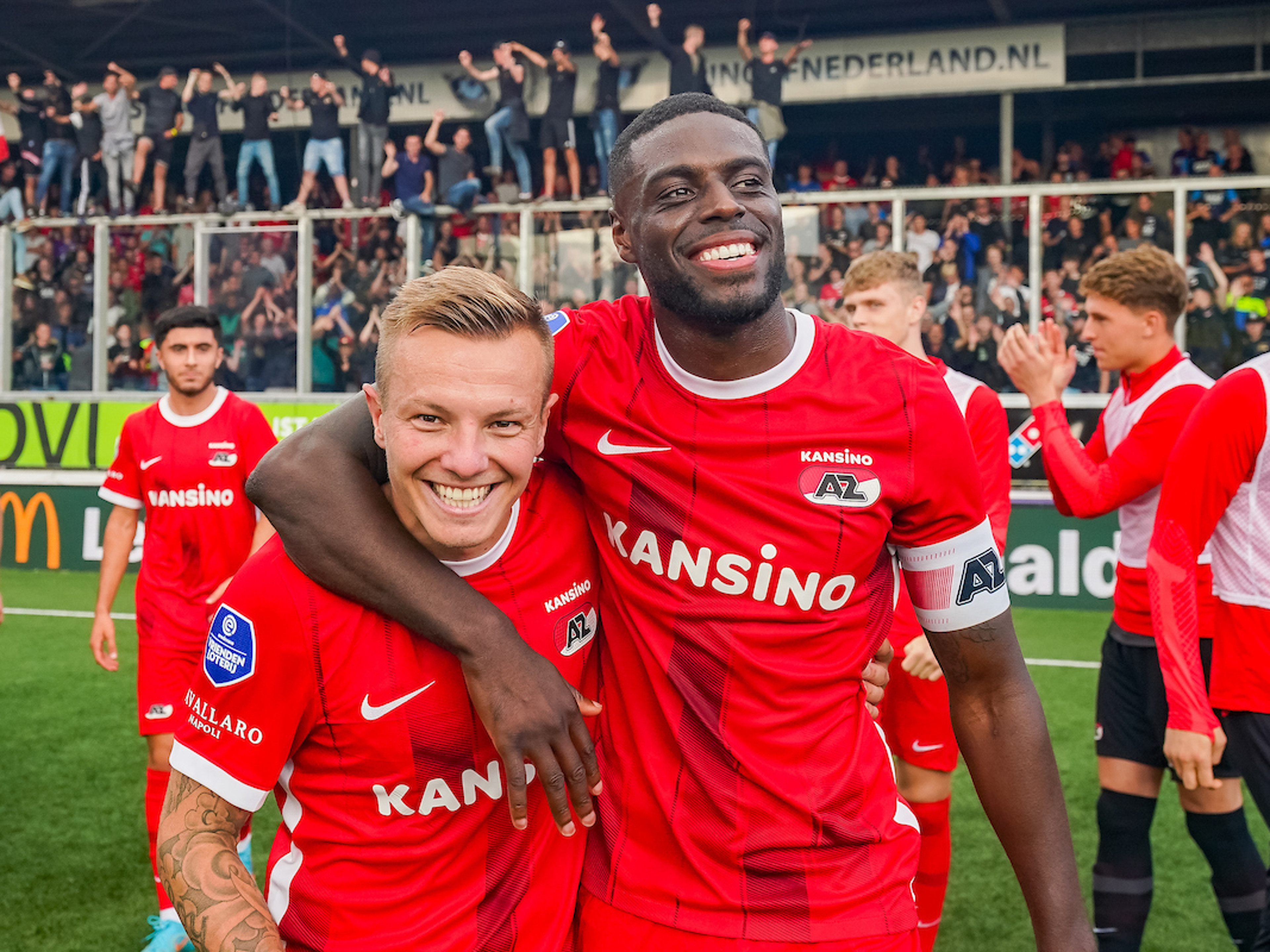 'Bij AZ hebben we veel talenten, maar ook jongens als Bruno en Jordy'