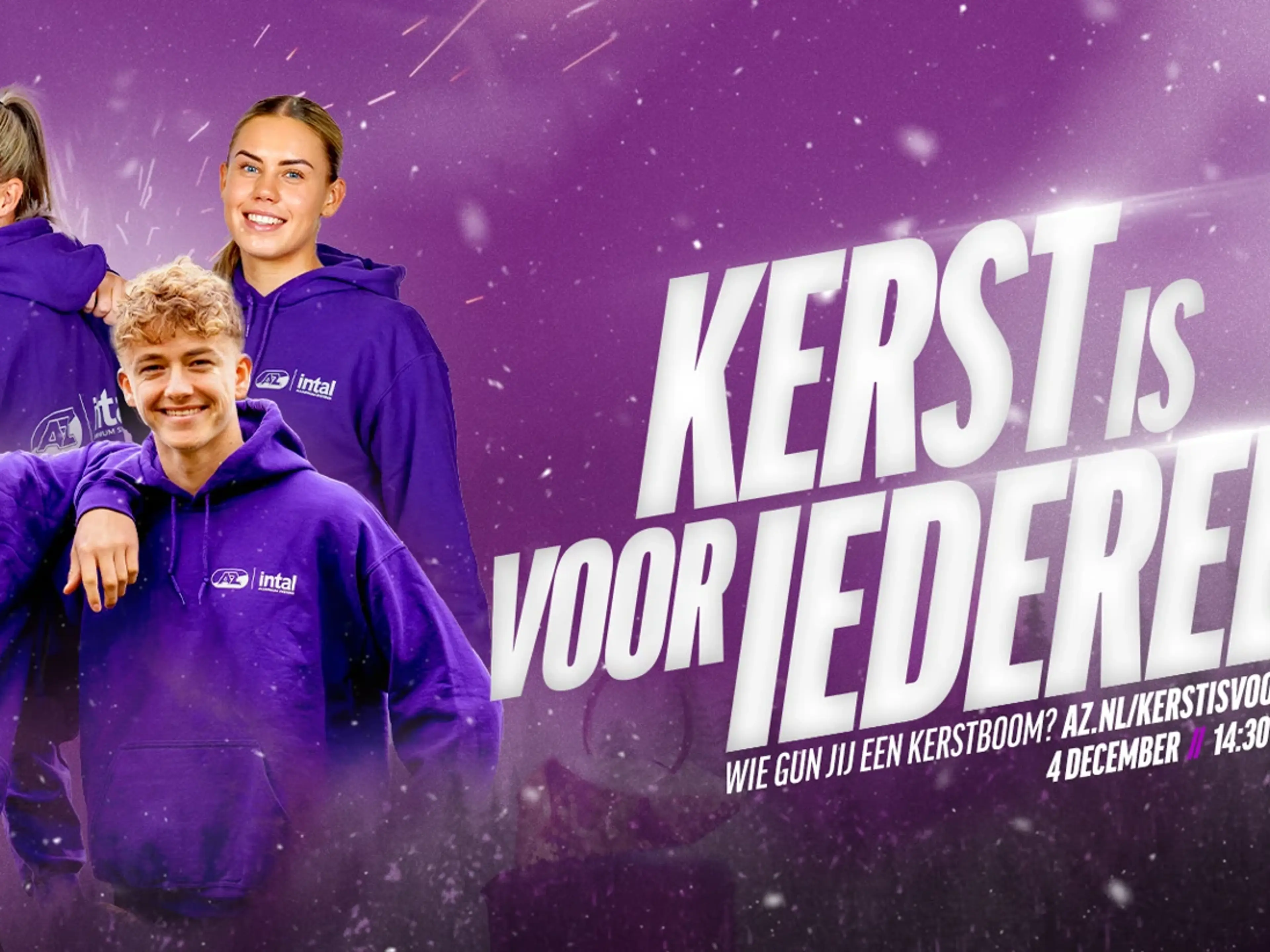 Intal en AZ brengen feestvreugde met vernieuwde 'Kerst is voor Iedereen'-actie