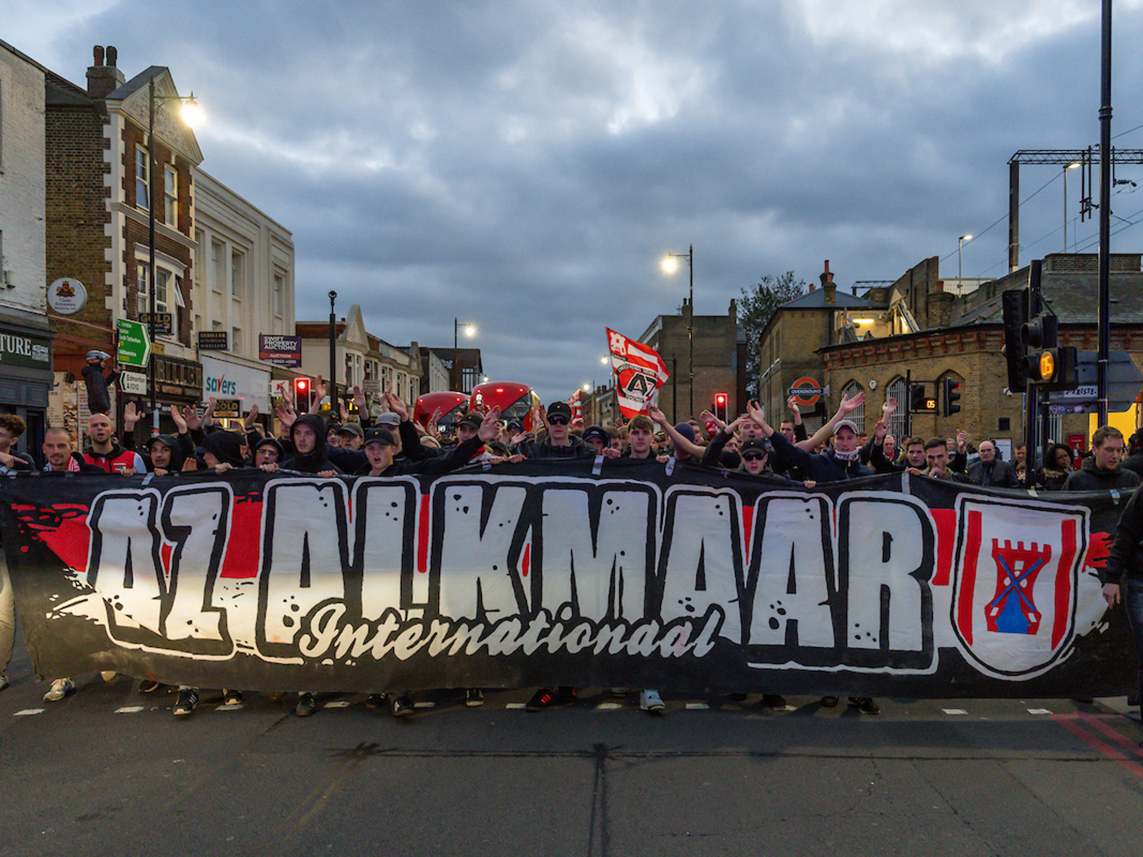 Fanzone in Boedapest voor AZ-supporters