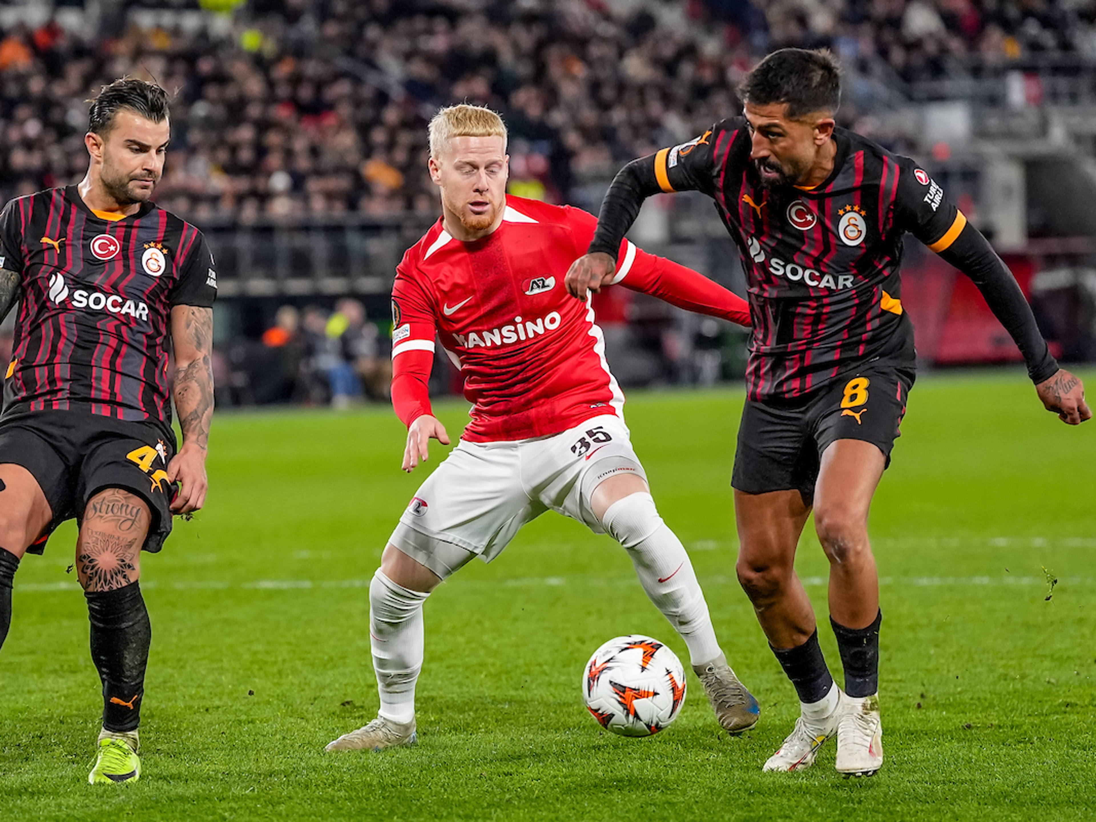 AZ gaat het opnieuw opnemen tegen Galatasaray in de Europa League