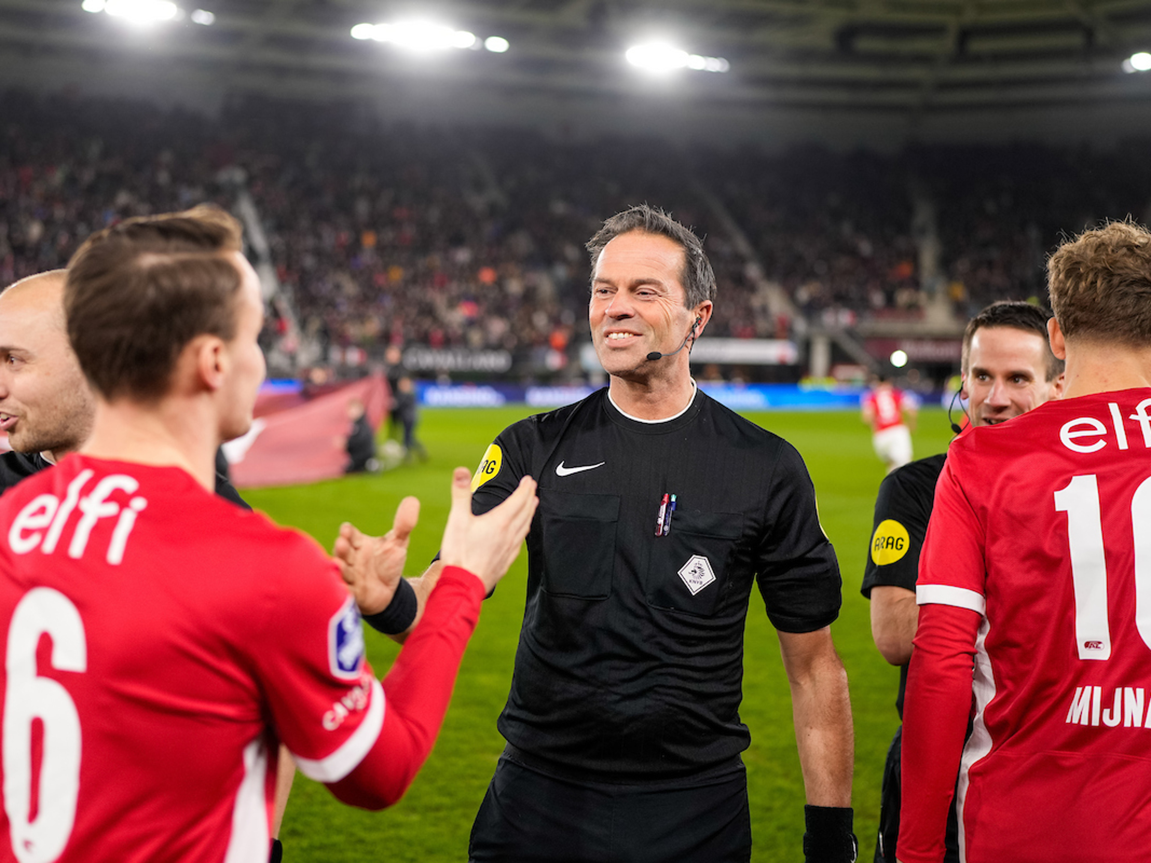 Bas Nijhuis fluit AZ – FC Utrecht