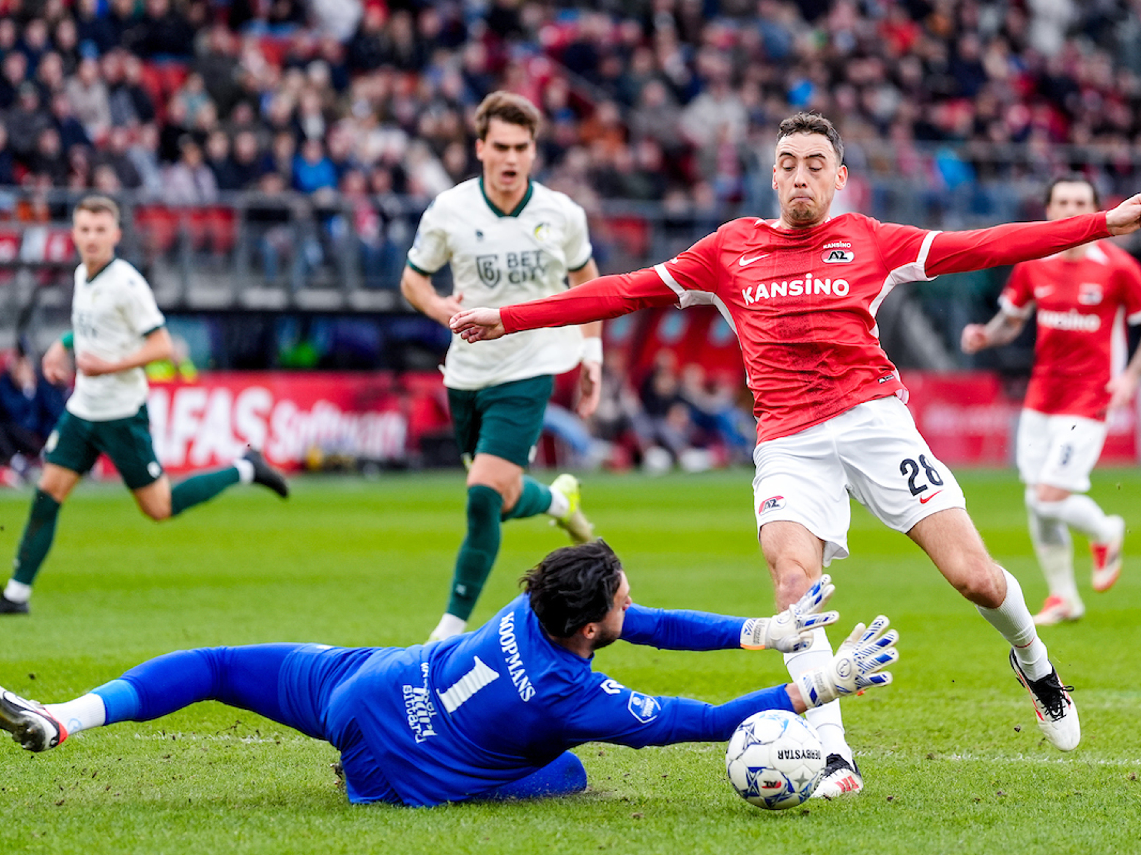 AZ stalt Buurmeester opnieuw tijdelijk binnen de Eredivisie