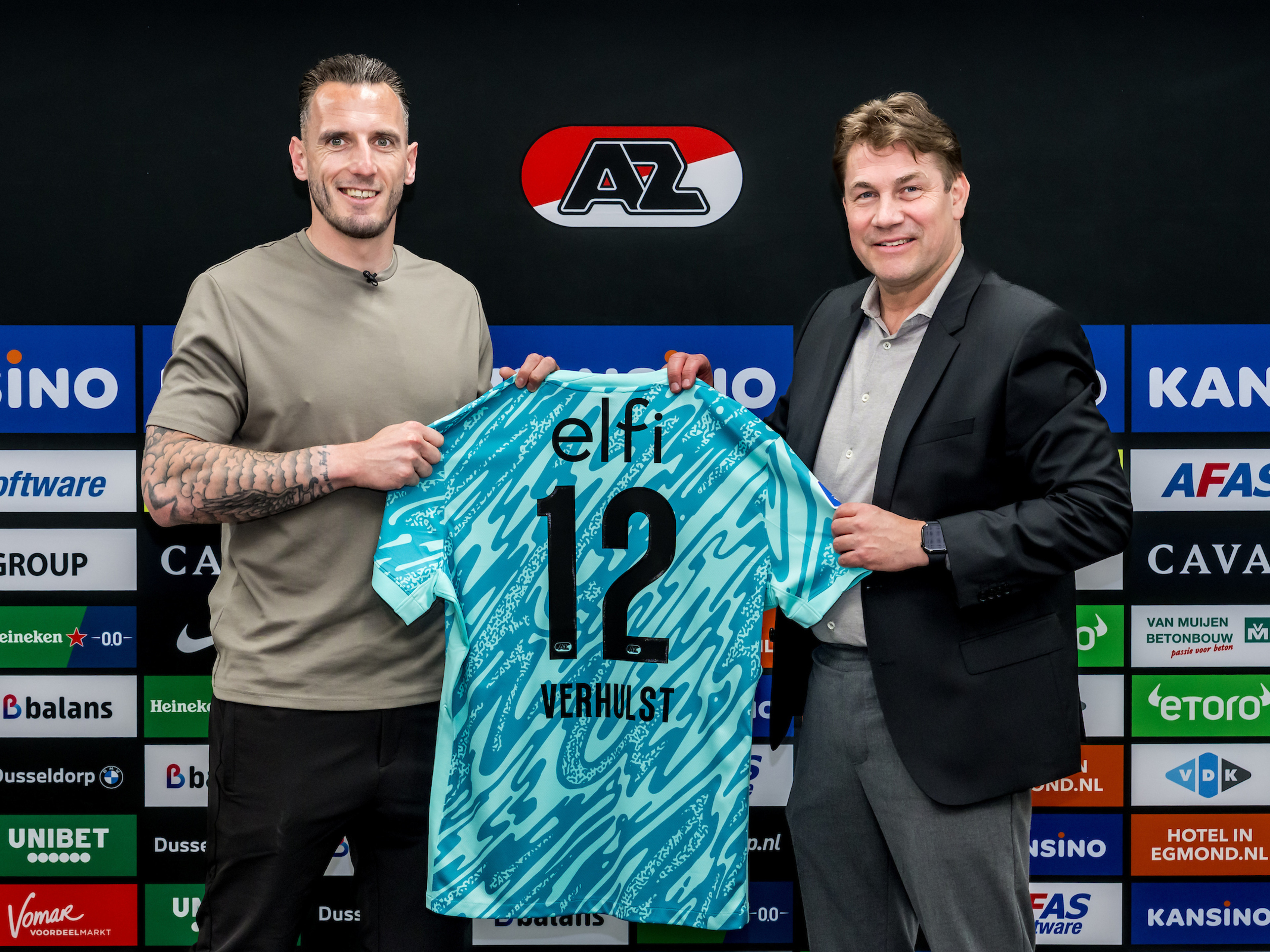 Huiberts verlengt vrolijk door: ook Verhulst langer bij de club
