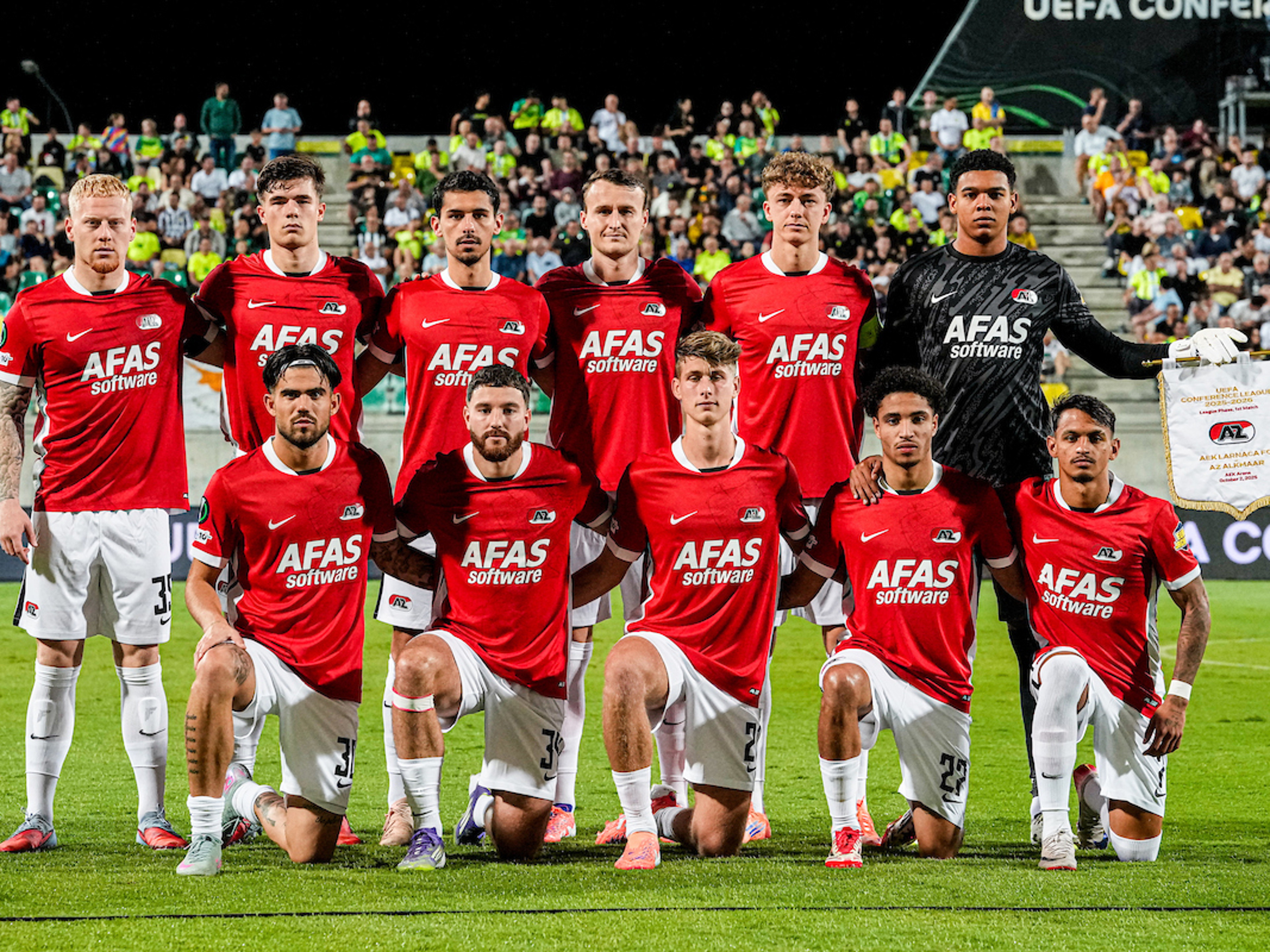 35ste met een doelsaldo van -4 | Zo staat AZ ervoor in de Conference League